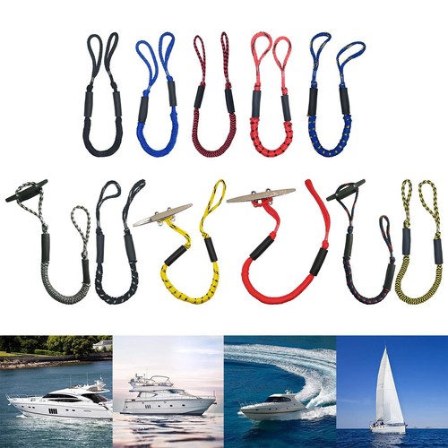 Boat bungee dock line - bungee,