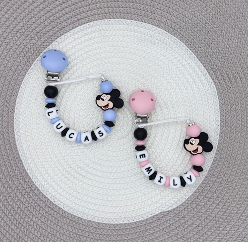 Personalised mini mickey dummy - personalised, mini/mickey