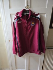 West Ham Umbro Jacket Maroon
