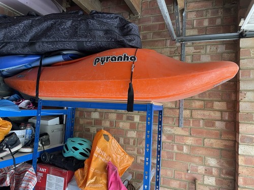 Pyranha orange kayak - pyranha,