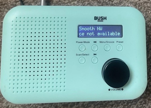 Bush portable mono dab - bush, radio