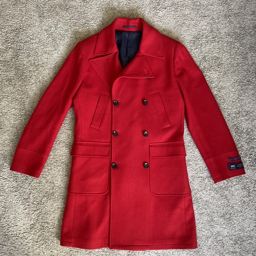 Stirling red wool double - stirling,