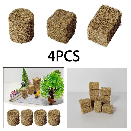 4pcs mini hay bales - 4pcs,
