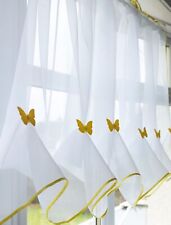 Butterfly Voile Curtain With