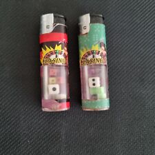 Vintage Dora Casino Dice Lighters  X2 Collectors Items 