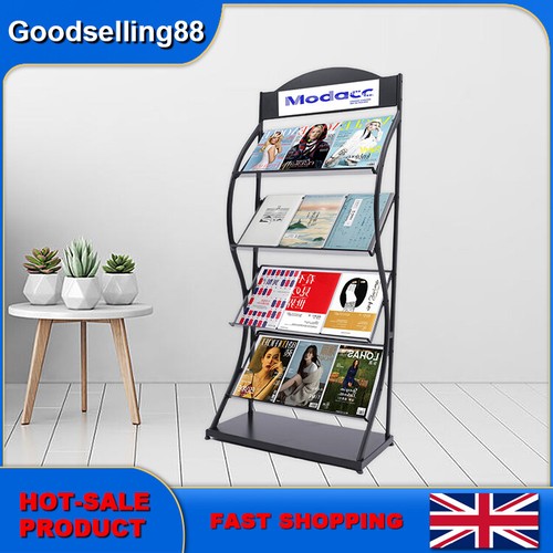 Floor standing magazine rack - magazine,