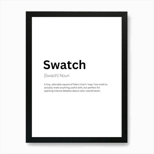 Swatch definition meaning art - swatch,