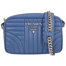 Prada Blue Leather Diagramme