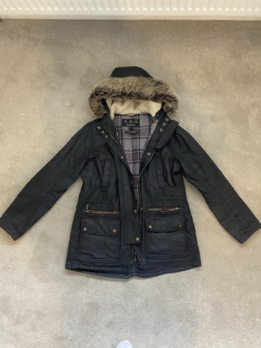 Black barbour kelsall wax - black,