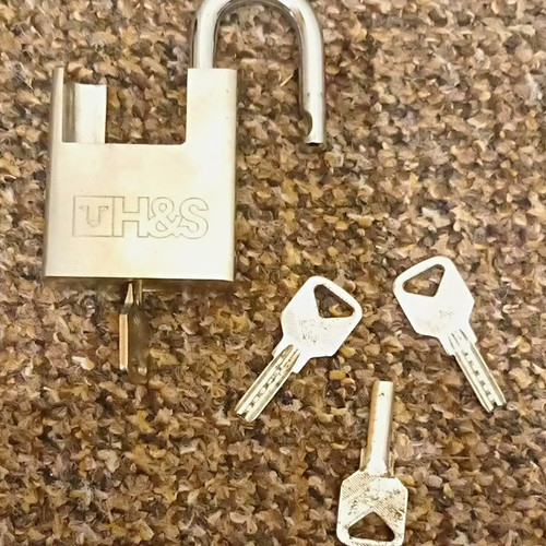Padlock heavy lock - heavy, garage