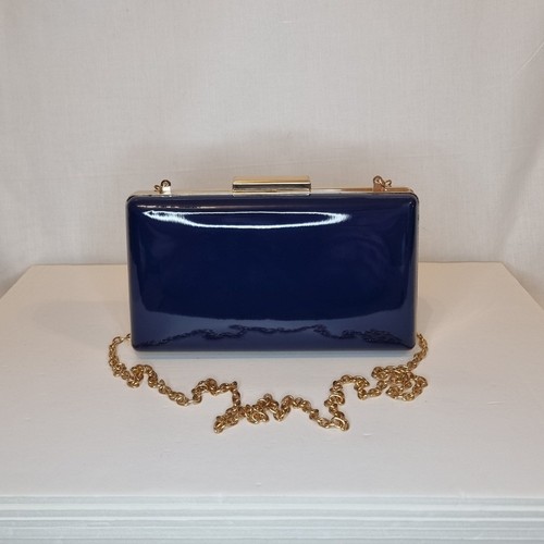 Navy blue classic patent - navy,