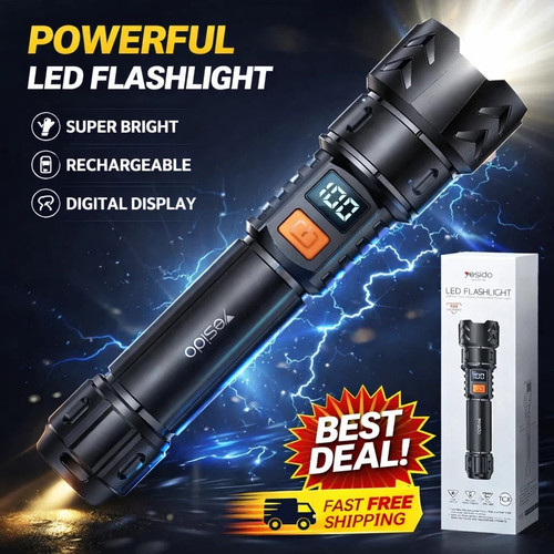 Super bright rechargeable - super, usb