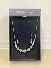 M&S Autograph silver / crystal