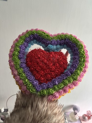 Rose polystyrene double love - rose,