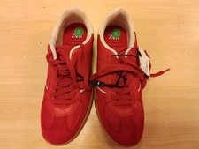 Zara Red Sneakers UK 4, Starfit Insole, Women's Trainer - #9002