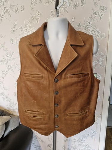 Vintage orvis leather - orvis, vest