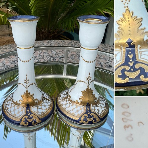 Fine pair c1860 old paris - fine,