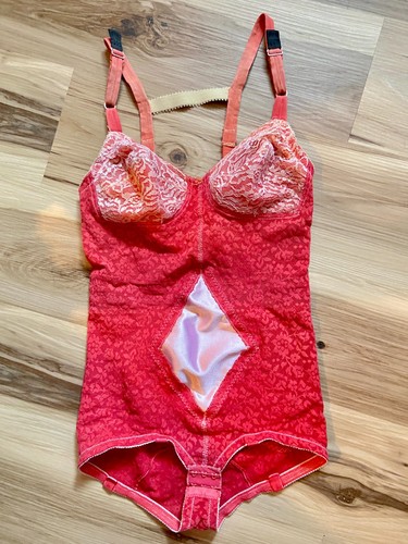 Vintage rago pink - pink, lace