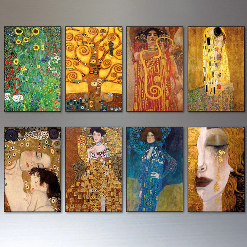 Gustav klimt fine - art, fridge