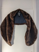 Zara fake-fur brown