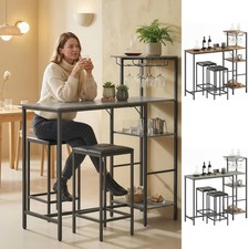 3 Piece Dining Table Set with