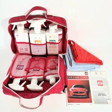 Autoglym Lifeshine Premium Car Care Cleaning Kit With Red Bag - 2 Used Bottles