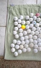 Bundle job lot x 100 golf balls - practice grade condition - mixed brands/colour
