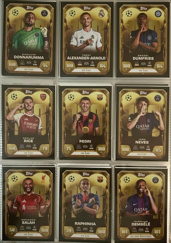 Match attax 100 - 25/26, club