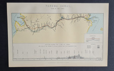 Antique (c. 1890) map - Plan