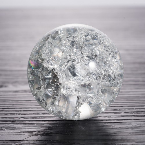 Glass crystal ice crack - crystal,