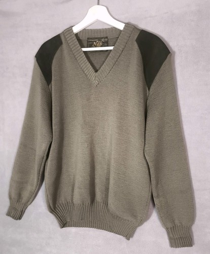 Niffi mens green pure - , wool