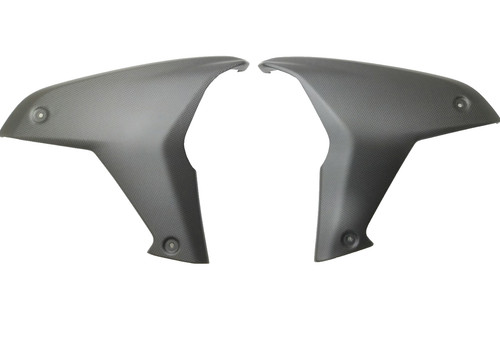 Side skirts radiator - skirts, carbon