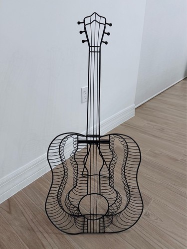 Vintage metal wire guitar - wire,