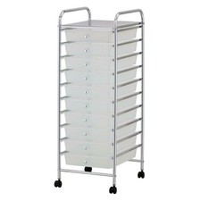 Storage Trolleys 10,15 drawer Cabinet On Wheels Salon Organiser 3 Colours