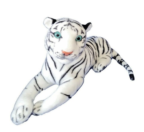 White tiger plush soft - tiger,