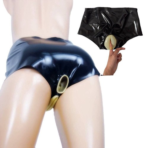 Latex gummi brief vagina - gummi,