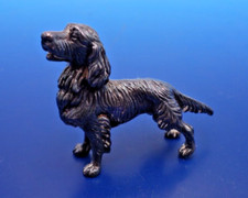 Estate sterling silver dog