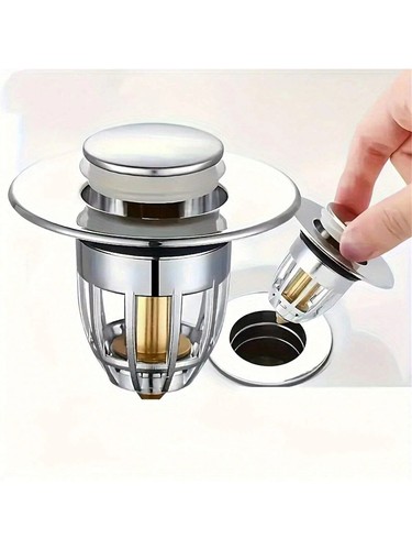 Universal bathroom sink - bathroom, plug