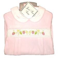 Baby Girl Velour Sleepsuit 3-6
