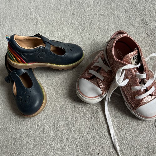 Girls clark navy shoe - girls,, shoe/