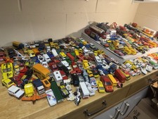 Job Lot Bundle 230+ Toy Cars etc Matchbox Corgi Dinky Tonka Play Worn Die Cast