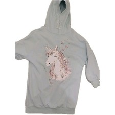 Next Girls Long Line Hoody