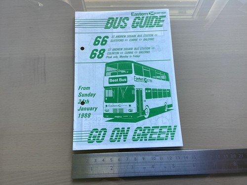 Eastern scottish bus group - bus,