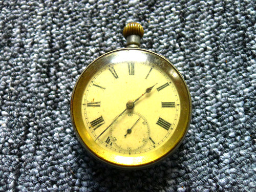 C1900 swiss hand wind - c1900, nickel