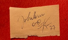 autograph drawing john lennon beatles