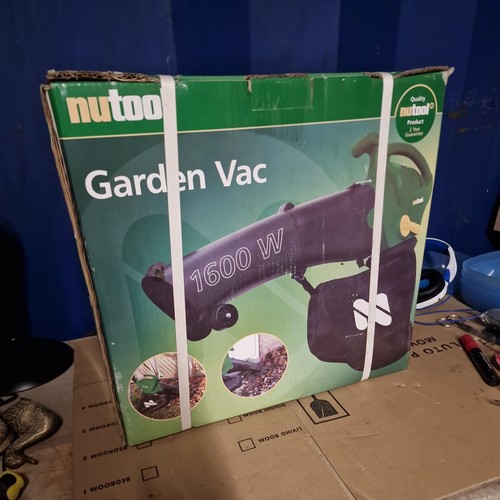 Nutool 1600w garden vac - garden,