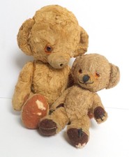 Two Well Loved Merrythought Cheeky Teddy Bears
