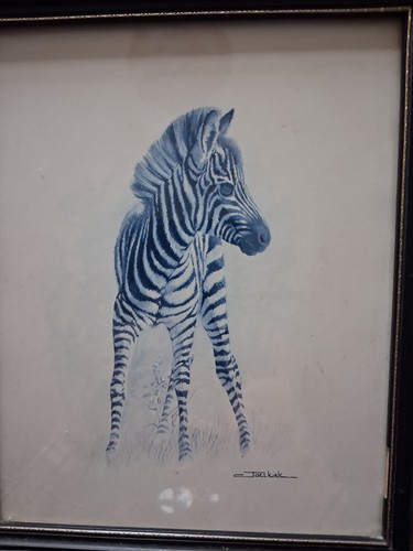 Zebra print joel - zebra, by