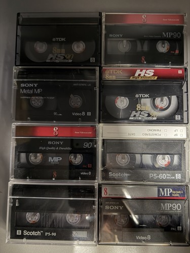 Used 8mm video - 8,