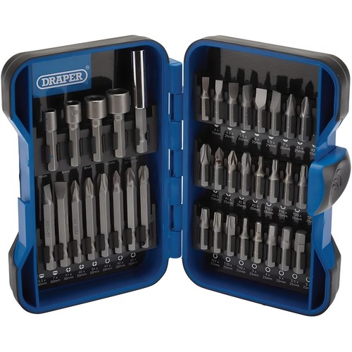 Draper 37pc screwdriver bit - 37pc,